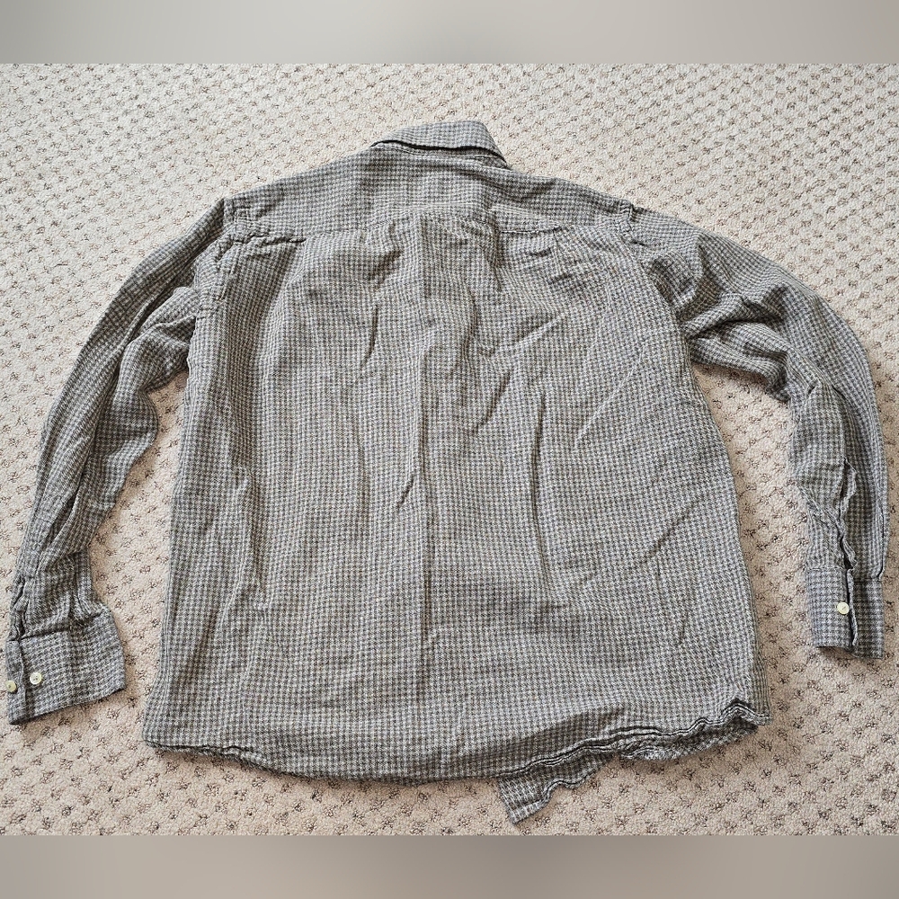 Toscano plaid button down - Picture 6 of 6